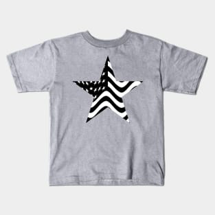 America Patriotic Flag Kids T-Shirt